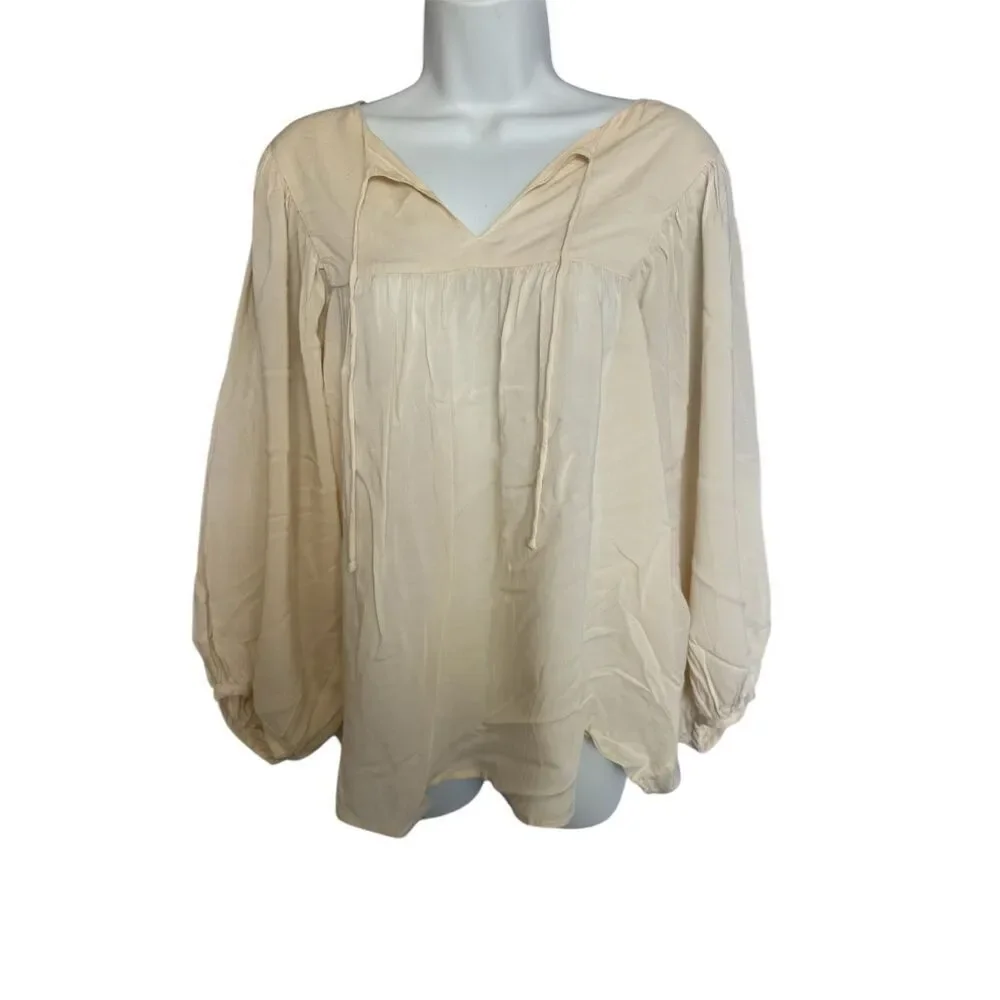 Z Supply Peasant Cottagecore Renaissance Shirt Women’s Reg XL V729